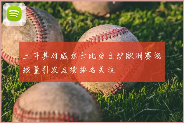土耳其对威尔士比分出炉欧洲赛场较量引发后续排名关注